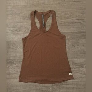 New Vuori Brown Lux Racerback Tank Top